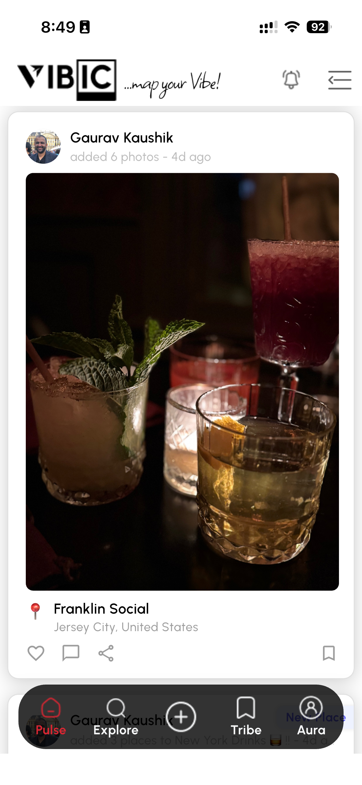 Vibic - restaurant moment