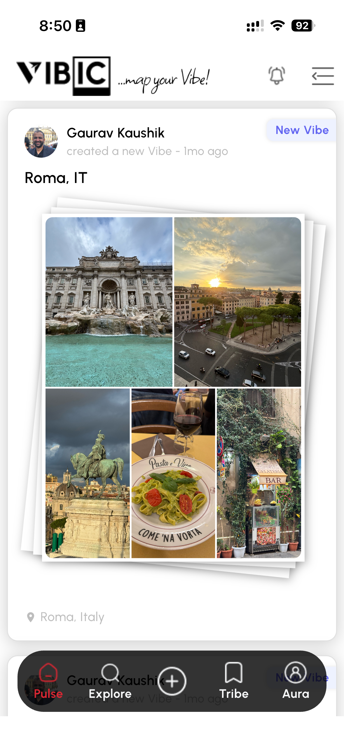 Vacation Vibe from Roma